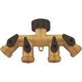 Landscapers Select Manifold Faucet Brs 4Way GB9114A